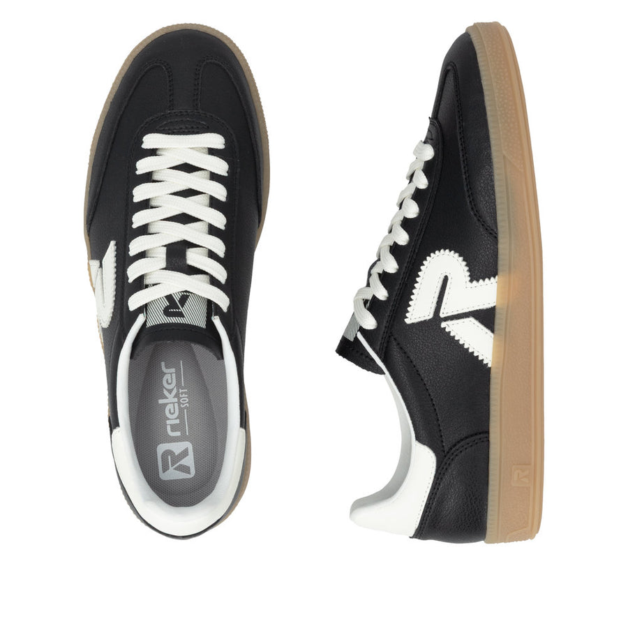 Rieker U2200-00 Black Sneakers
