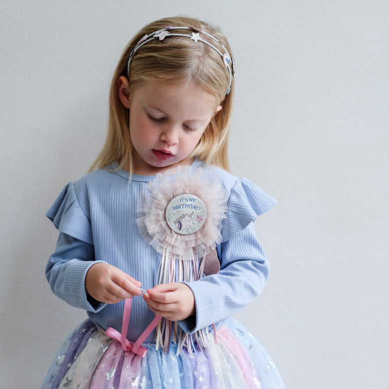 Mimi & Lula Unicorn Birthday Badge 172038-22