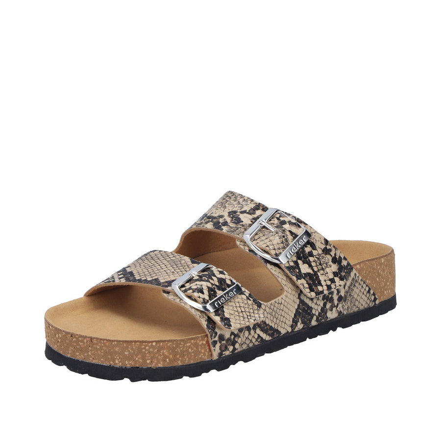 Rieker V6391-20 Beige Sandals