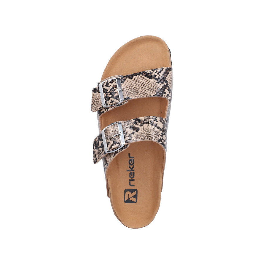 Rieker V6391-20 Beige Sandals