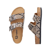 Rieker V6391-20 Beige Sandals