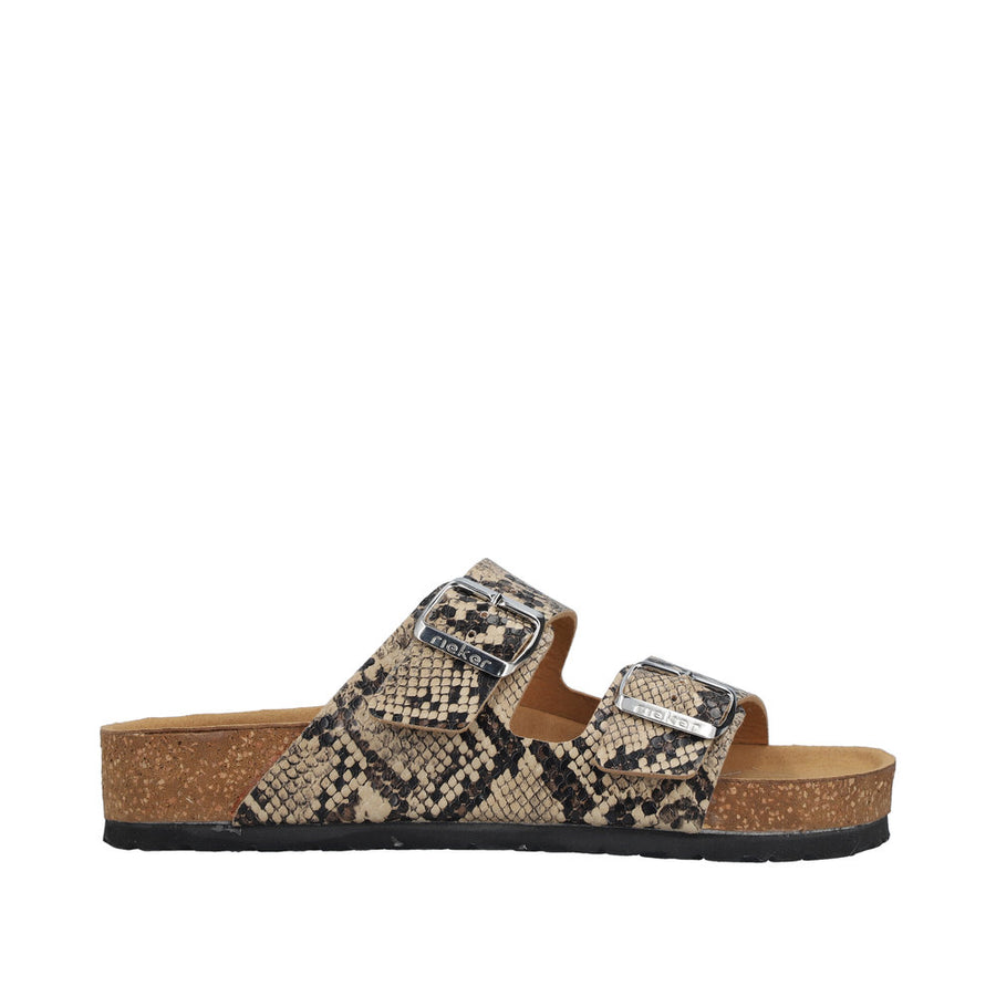 Rieker V6391-20 Beige Sandals