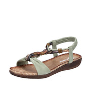 Rieker V7568-52 Green Sandals