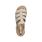 Rieker V7904-52 Green Sandals