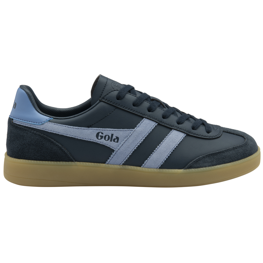 Gola Viper Leather Navy/Vista Blue/Gum Mens Trainers