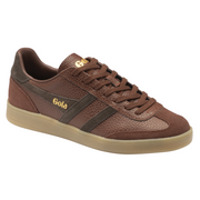 Gola Viper Serra Cognac Pebble/Dark Brown/Gum Mens Trainers