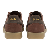 Gola Viper Serra Cognac Pebble/Dark Brown/Gum Mens Trainers