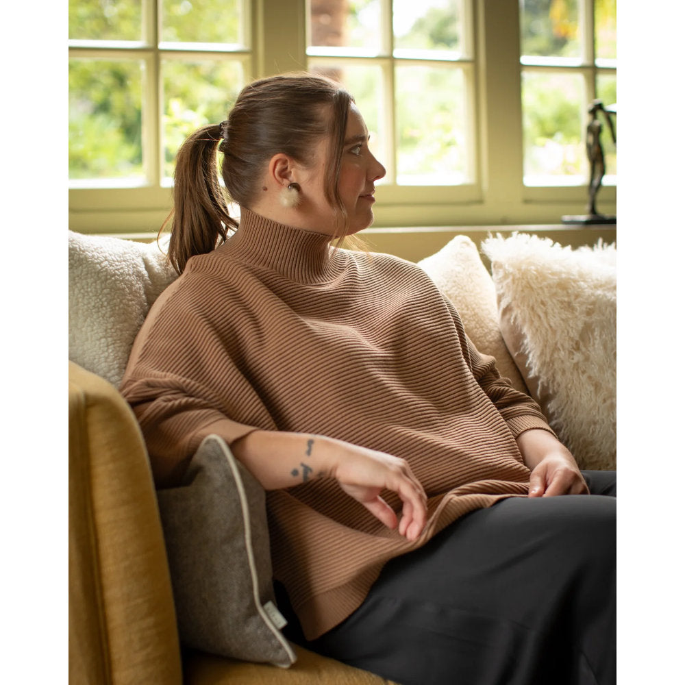 Chalk Vicki Jumper Dark Tan