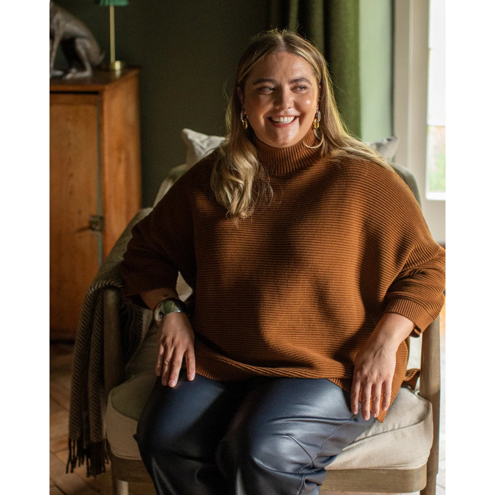 Chalk Vicki Jumper - Tobacco
