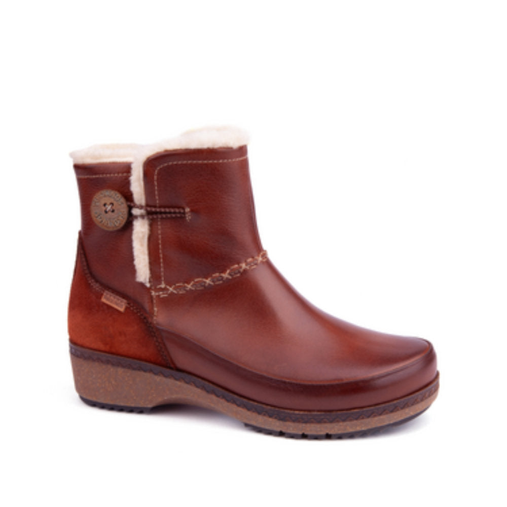 Pikolinos Granada W0W-8711C1 Cuero Brown Ankle Boots