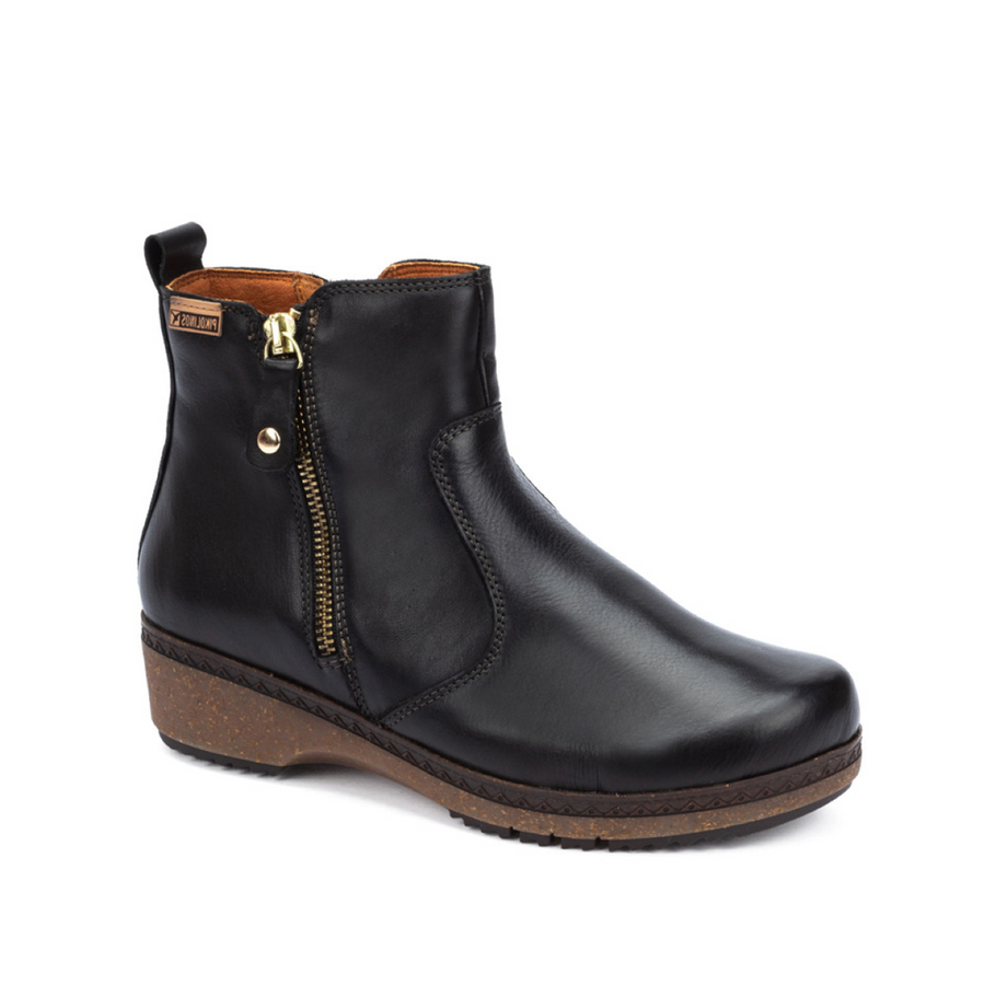 Pikolinos Granada W0W-8988 Black Ankle Boots