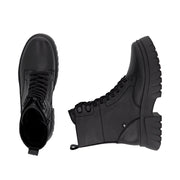 Rieker W1870-02 Womens Wide Fit Black Boots