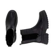 Rieker W1876-00 Womens Wide Fit Black Boots