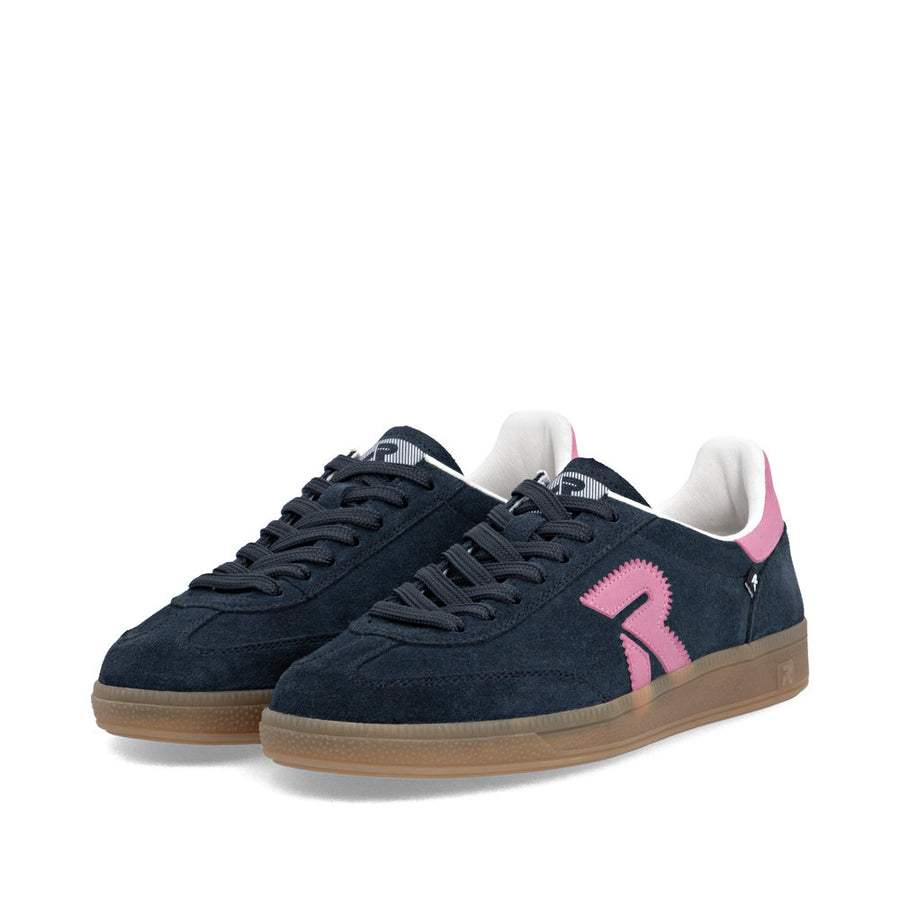 Rieker W2200-15 Womens Navy Wide Fit Sneakers