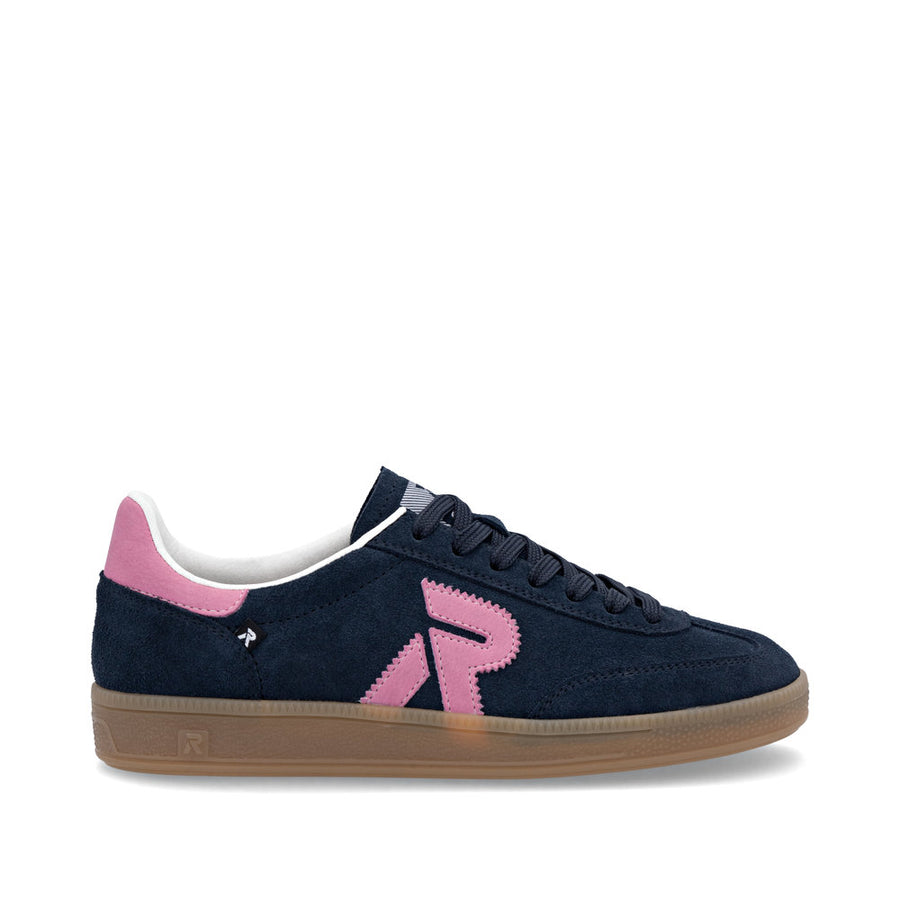 Rieker W2200-15 Womens Navy Wide Fit Sneakers