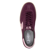 Rieker W2200-36 Red Trainers