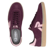 Rieker W2200-36 Red Trainers