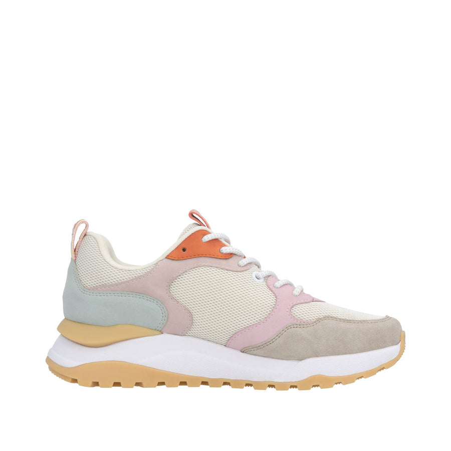 Rieker W2506-61 Cream/Pink Sneakers