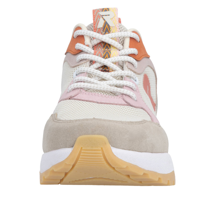 Rieker W2506-61 Cream/Pink Sneakers
