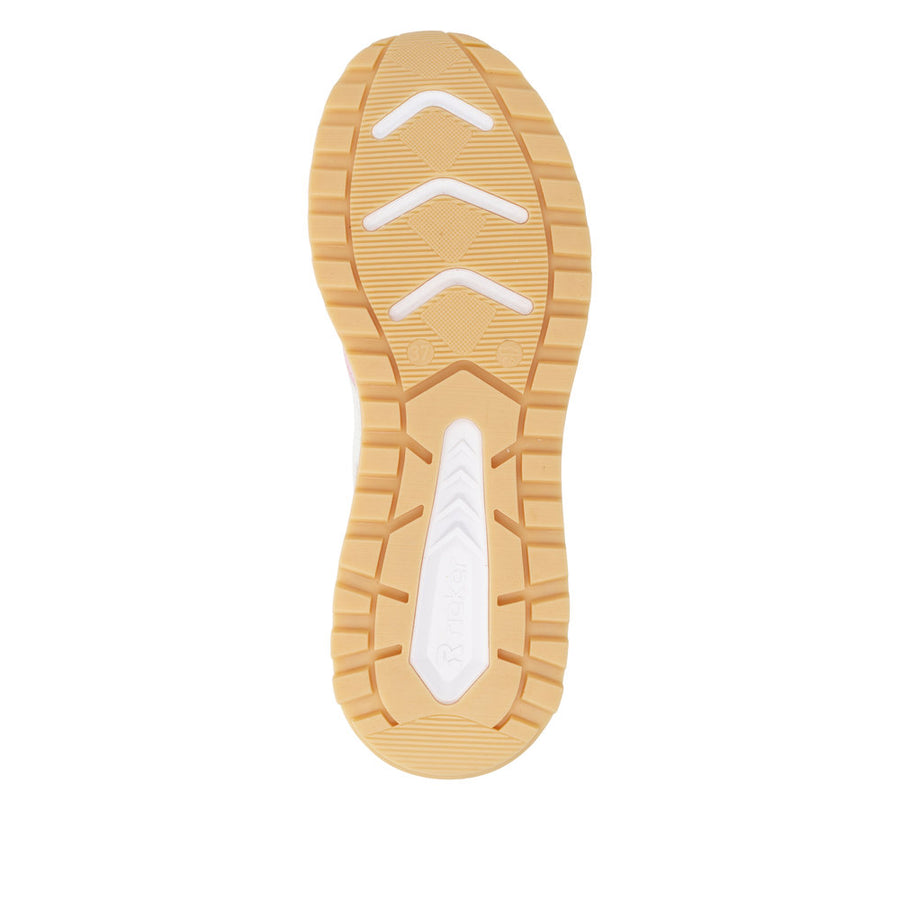 Rieker W2506-61 Cream/Pink Sneakers