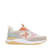 Rieker W2506-61 Cream/Pink Sneakers