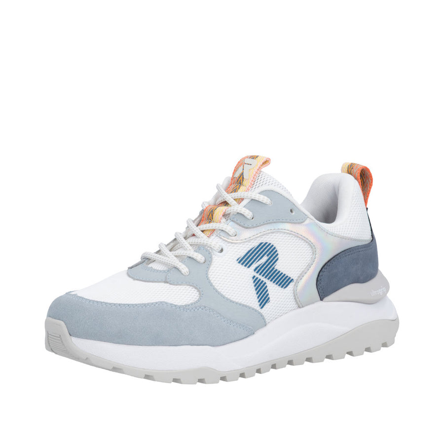 Rieker W2506-80 White/Blue Trainers