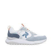 Rieker W2506-80 White/Blue Trainers