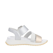 Rieker Sport W2950-90 Gold Leather Sandals