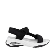 Rieker Sport W3151-01 Black Vegan Sandals