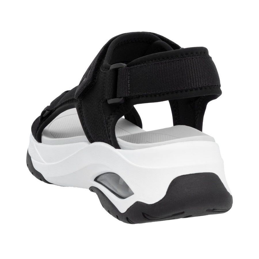 Rieker Sport W3151-01 Black Vegan Sandals
