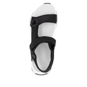 Rieker Sport W3151-01 Black Vegan Sandals