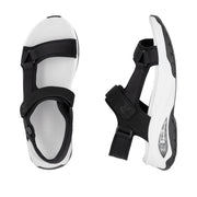 Rieker Sport W3151-01 Black Vegan Sandals