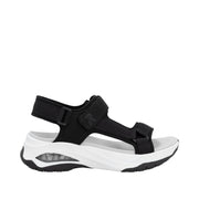 Rieker Sport W3151-01 Black Vegan Sandals