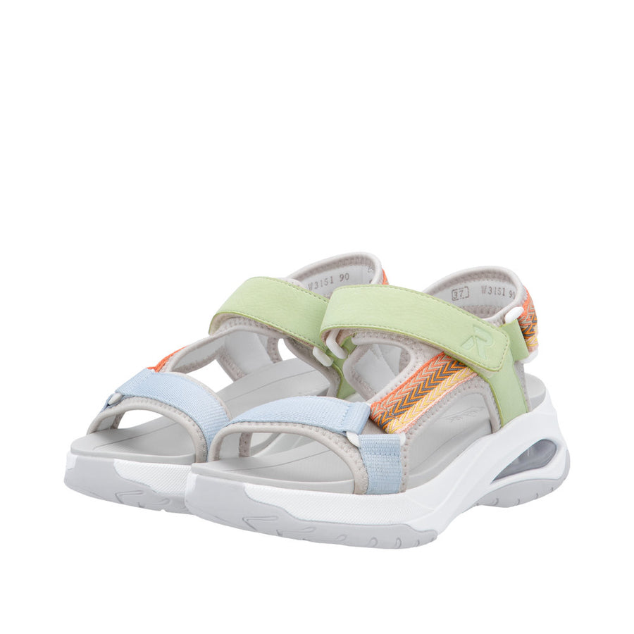Rieker Sport W3151-90 Multi Vegan Sandals