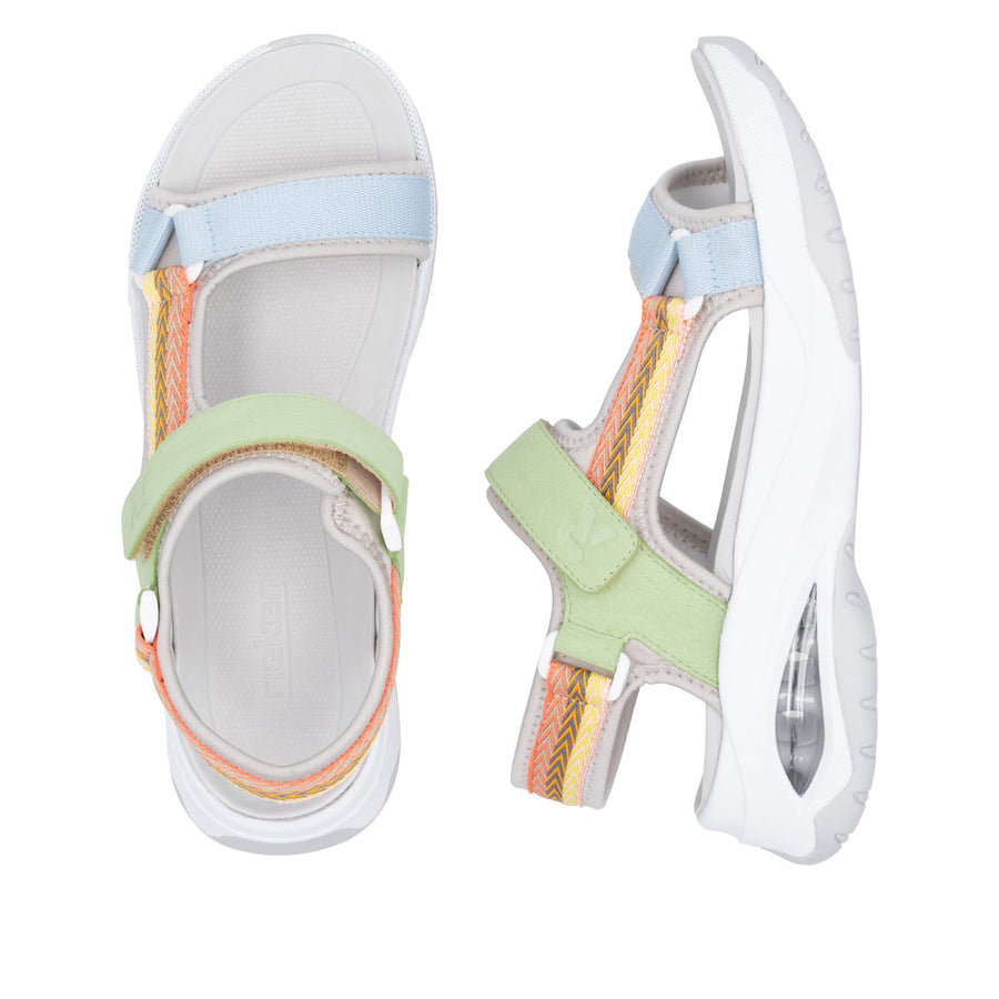 Rieker Sport W3151-90 Multi Vegan Sandals