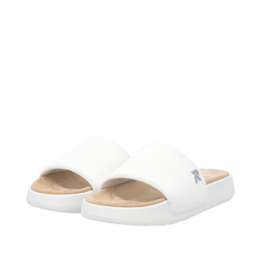 Rieker Sport W3250-80 White Sandals