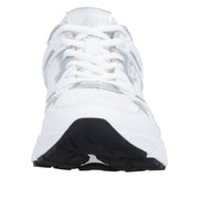 Rieker W4200-81 White/Silver Mesh Wide Fit Trainers