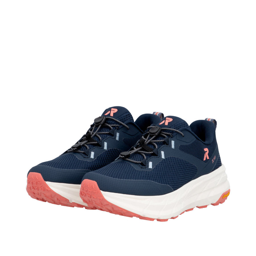 Rieker W4502-14 Navy Water Resistant Wide Fit Trainers