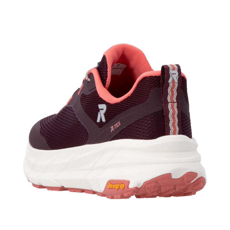 Rieker W4502-30 Purple Water Resistant Wide Fit Trainers
