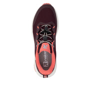 Rieker W4502-30 Purple Water Resistant Wide Fit Trainers