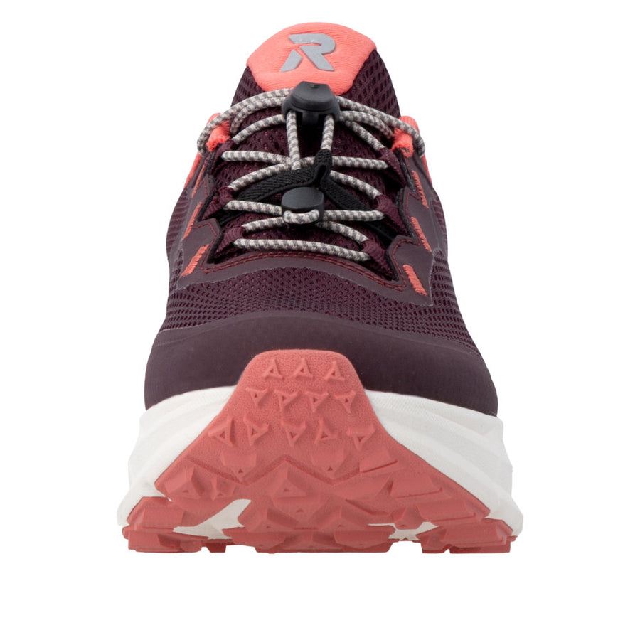 Rieker W4502-30 Purple Water Resistant Wide Fit Trainers