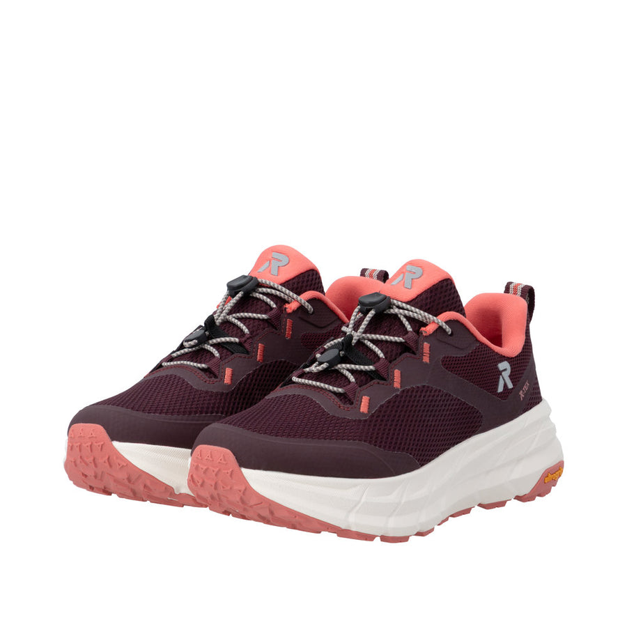 Rieker W4502-30 Purple Water Resistant Wide Fit Trainers
