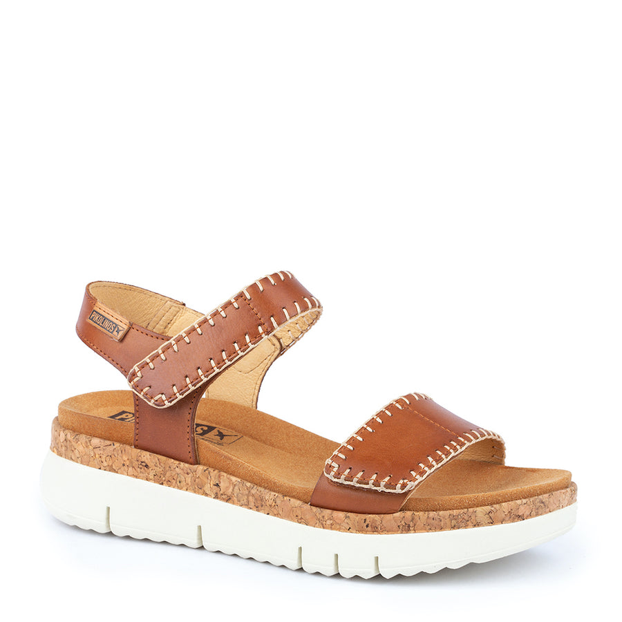 Pikolinos Palma W4N-0750 Brandy Wedge Sandals