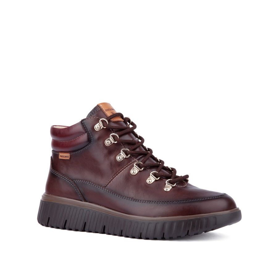 Pikolinos Segovia W5P-8978C3 Caoba Lace Boots