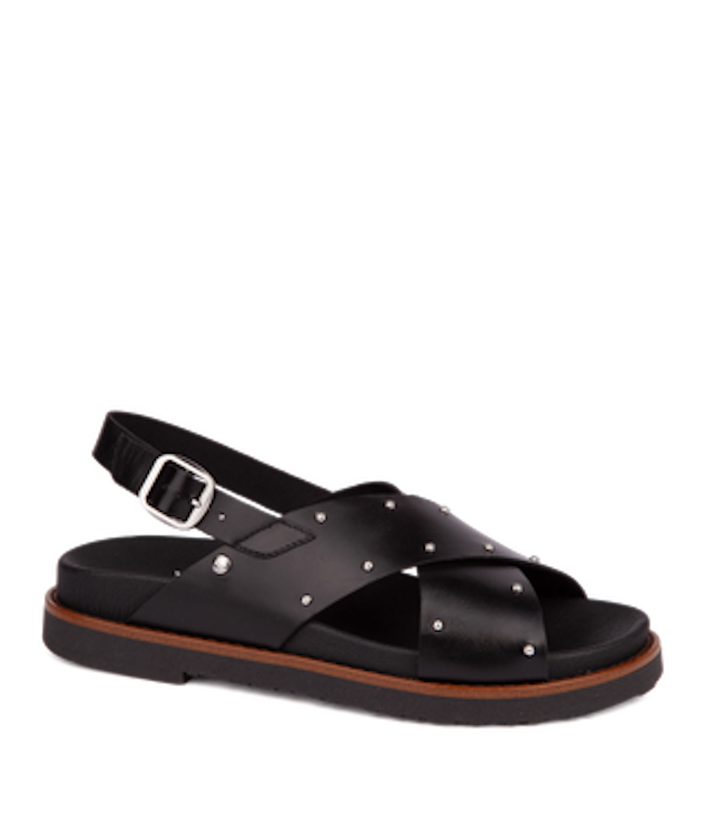 Pikolinos Aitana W7Z-0995 Black Flat Sandals