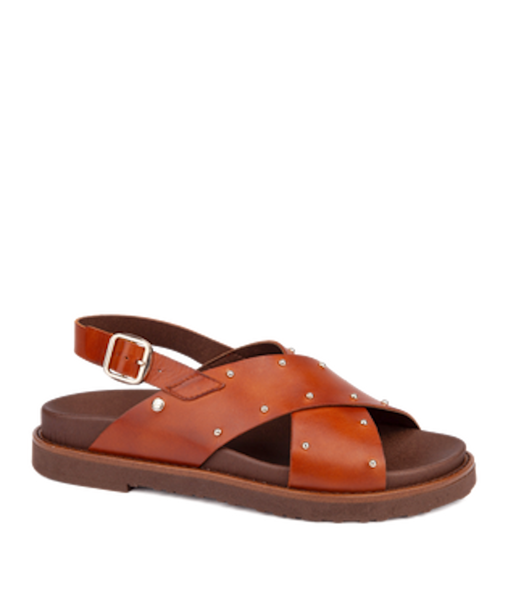 Pikolinos Aitana W7Z-0995 Brandy Flat Sandals