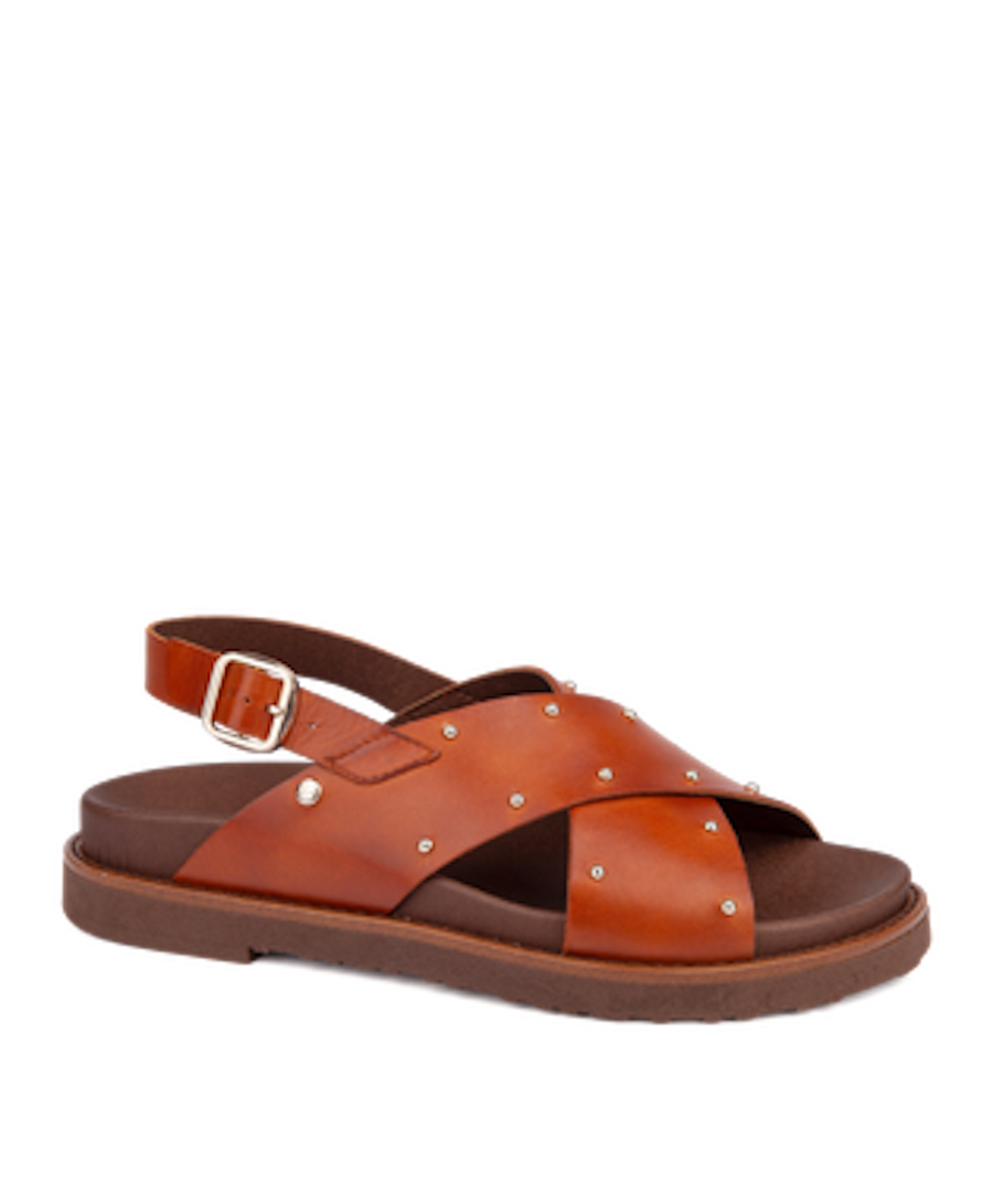 Pikolinos Aitana W7Z-0995 Brandy Flat Sandals
