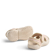 Wheat Sandal Bani - WF804-02 2526 Powder Flowers And Seashells