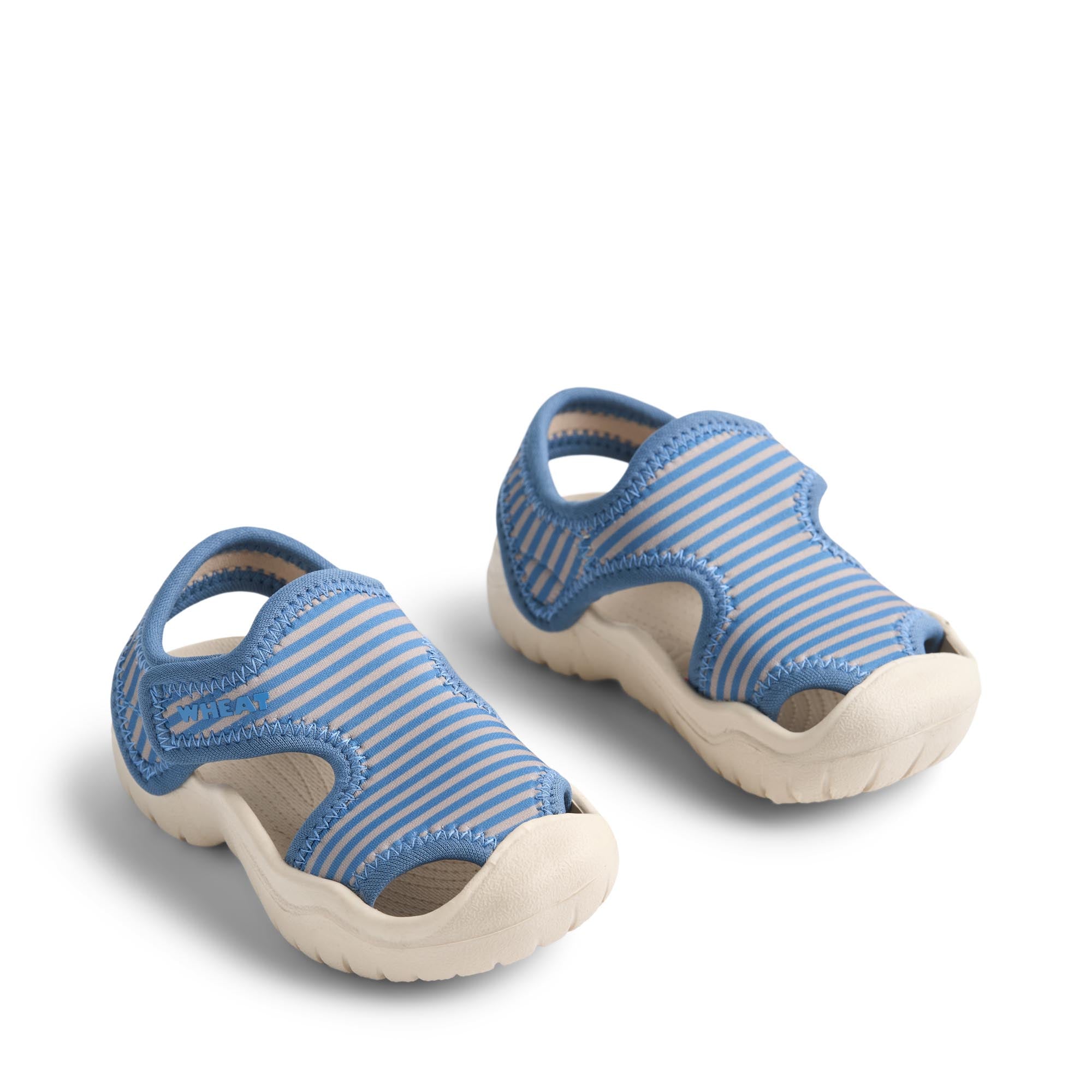 Wheat Sandal Bani - WF804-02 9580 Blue Swim Stripe
