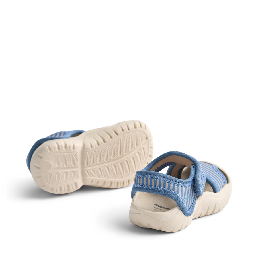Wheat Sandal Bani - WF804-02 9580 Blue Swim Stripe